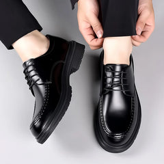 Leather Shoes Slip Shoes
