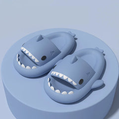 Kids Slippers Shark Flip Flops Soft Sole Cartoon