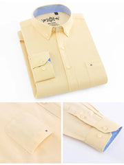 Stylish Cotton Blend Solid Shirt