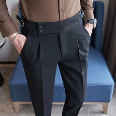 Woolen Pants Thick Trousers Slacks