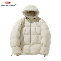 Padded Lightweight Plump Warm Waterproof Hooded down jacket