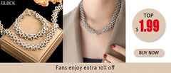 Waterproof Stainless Steel Metal Chain Necklace Bracelet