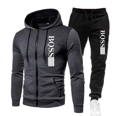 Sweatshirt Suit Hoodie and Pants Suit Two Piece Set