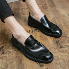 Handmade Soft Leather  Loafers Shoes Shoes Breathable
