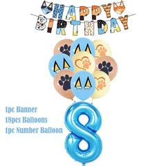 kids Birthday Party Decoration Supplies Tableware Plate Cup Napkin Tablecloth Cake Topper Balloon Banner Birthday Party Favors