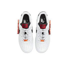 Nike Air Force 1 Low"Carabiner Swoosh"White Red Casual Retro Sneakers