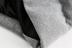 American Vintage Stand Collar Cotton-padded Coat