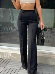 Women's Slim Bell-Bottoms Trousers