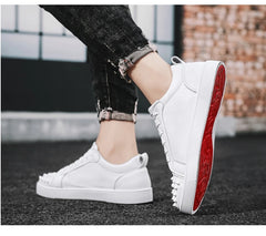 Sneakers Leather Skateboard Shoe