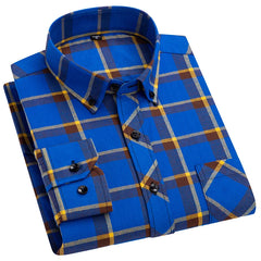 Flannel Plaid Long Sleeve Shirts