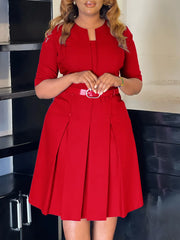 Robe à manches élégante