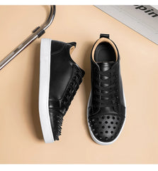 Sneakers Leather Skateboard Shoe