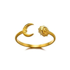 Gold Stainless Steel Rings