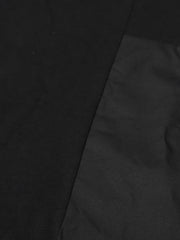 Round Neck Short Sleeve Solid PatchworkT Shirts