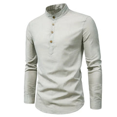 Cotton Long-Sleeved Shirts