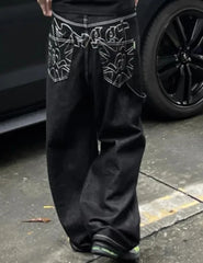 American Black Jeans 90s