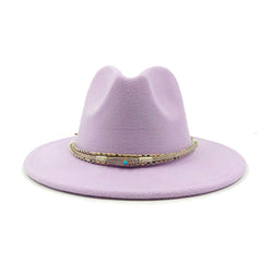Wide Brimmed Jazz Hat Sombrero Hombre