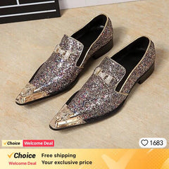 Ankle Boot Genuine Leather Mens Chelsea Crocodile Pattern