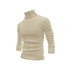 Cotton Half High Neck Base Sweater