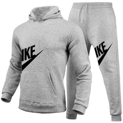 Casual Sports Tracksuits Fashion Hoodies +Pants Suit