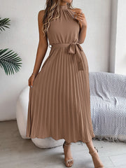 Robe plissée