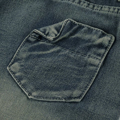 Vintage Washed Loose Fit Jeans Casual Denim Pants