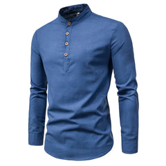 Cotton Long-Sleeved Shirts