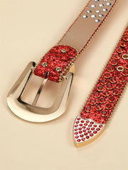 Ceinture  en cristaux et diamant
