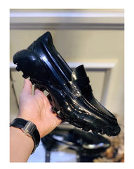 Leather Loafers Walking Breathable Shoe