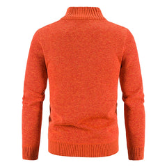Sweater Jacket  Cold Coat Fleece Zipper Cardigan