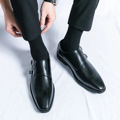 Derby Leather Shoes Career Shoes Plus Size 38-46