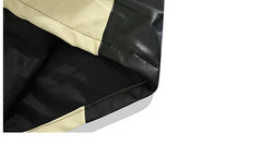 Pleated Motorcycle Leather Jacket