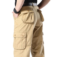 Sweatpants Multipocket Loose Fit Wear Resistant Work Pants