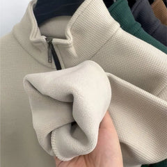Cotton Zipper Cardigans