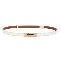 Ceinture en cuir verni