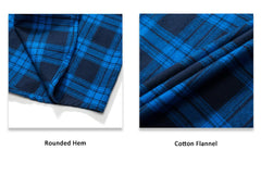 Plaid Flannel Shirts Long Sleeves Casual Cotton Shirt