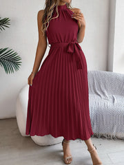 Robe plissée
