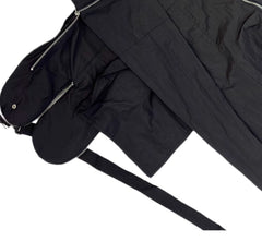 Niche Designer Model Removable Zipper Stitching Paratrooper Pants