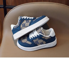 Sports Shoes Students Lace-up Light Sneakers for Girls Versatile Shoes
