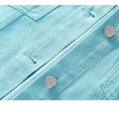 Colorful Denim Vest Women Jeans