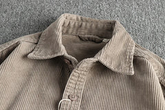 American Khaki Washed Long Sleeve Cotton Shirt