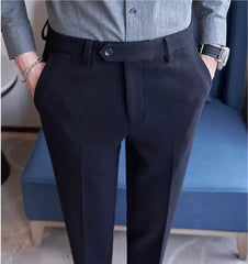 Woolen Pants Thick Trousers Slacks