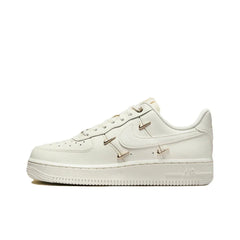 Nike Air Force 1 Low"Carabiner Swoosh"White Red Casual Retro Sneakers