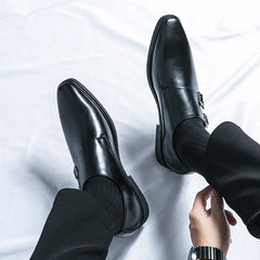 Derby Leather Shoes Career Shoes Plus Size 38-46
