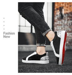 Sneakers Leather Skateboard Shoe