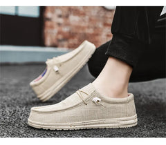 Leisure Sneakers Breathable Lightweight Outdoor Canvas Shoes
