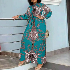 Robe d'été imprimé