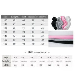 Sportswear Boys and Girls Hoodie+Pants 2-piece Set 3-14 Years Old