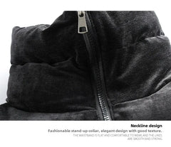 Cotton Jacket Stand Collar Vintage Jacket