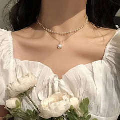 Double Layer Snake Chain Necklaces